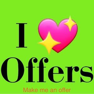 OFFERS WELCOMED AND ENCOURAGED